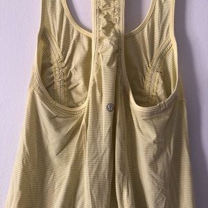 LULULEMON | ruched racerback tank